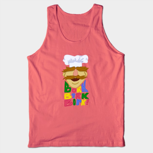 bork Bork BORK Tank Top by okjenna